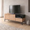 Megapap Έπιπλο Τηλεόρασης Μοριοσανίδα Oak Μ140xΠ41.8xΥ55cm Cailin GP037-0329,1