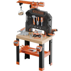 Smoby Black & Decker Παιδικός Πάγκος Εργασίας με Γερανό