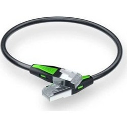 ZyXEL S/FTP Cat.6a Καλώδιο Δικτύου Ethernet 0.18m Black ZZ0109F