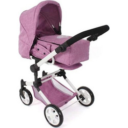Bayer Chic 2000 Καρότσι για Κούκλα Jeans Pink