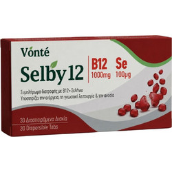Vonte Selby 12 1000mg 30 Διασπειρόμενα Δισκία
