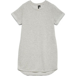 Vero Moda Mini Καλοκαιρινό Καθημερινό Φόρεμα Γκρι 10272936