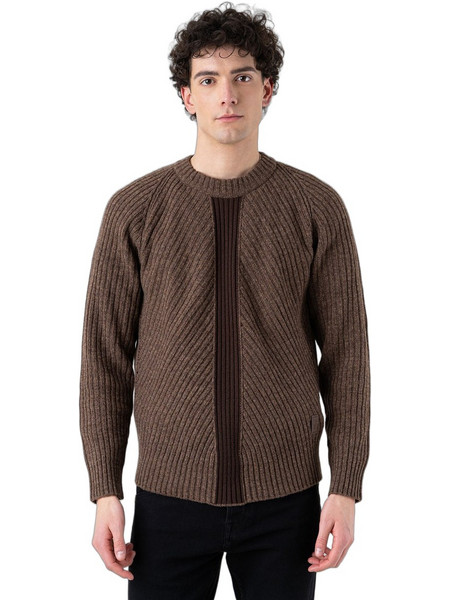 Trussardi Ανδρικό Πουλόβερ Καφέ 52046-69