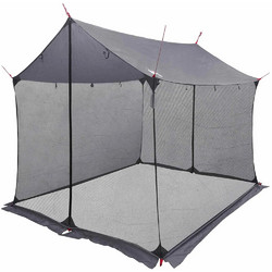 vidaXL Τέντα Παραλίας Γκρι 270x210x210cm 42028569