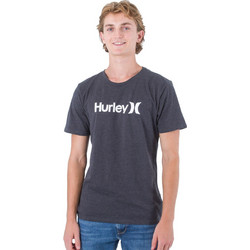 Hurley Ανδρικό Αθλητικό T-Shirt Ανθρακί HATS1020-H032