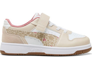 Puma Rebound Παιδικά Sneakers Σομόν Μπεζ 407462-01
