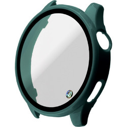 Volte-Tel Edge Cover Πλαστική Θήκη Tempered Glass για Xiaomi Watch 5 47mm Πράσινη