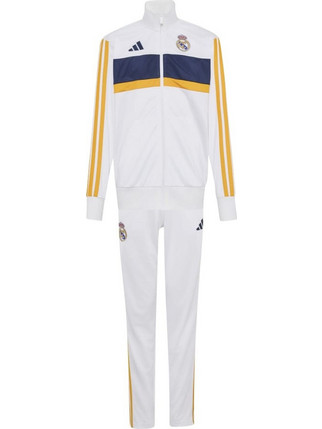 Adidas Real Madrid Παιδικό Σετ Φόρμας Λευκό Navy Μπλε KG5364