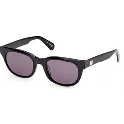 Max & Co MAX&CO. MO0163 01A Ανδρικά Γυαλιά Ηλίου Τετράγωνα Κοκάλινα Μαύρα με Ροζ Φακό