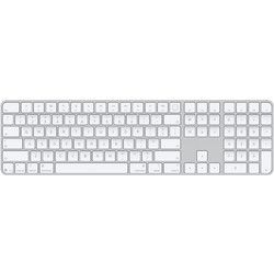 Apple Magic Keyboard with Touch ID Numeric Keypad USB-C 2026 White Ασύρματο Πληκτρολόγιο
