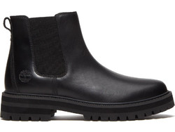 Timberland Britton Drive Ανδρικά Chelsea Μποτάκια Δερμάτινα Μαύρα TB0A5RRD-W02