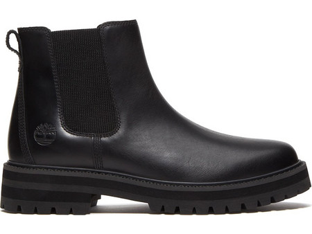 Timberland Britton Drive Ανδρικά Chelsea Μποτάκια Δερμάτινα Μαύρα TB0A5RRD-W02