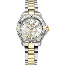 Roamer Γυναικείο Ρολόι με Ασημί Χρυσό Μεταλλικό Μπρασελέ 860844472020