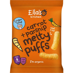 Ella's Kitchen Βιολογικό Σνακ με Καρότο & Παστινάκι 6m+ Χωρίς Ζάχαρη 20gr