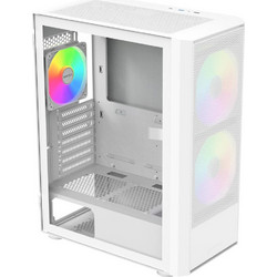 Montech X2 Plus White Gaming Midi Tower Κουτί Υπολογιστή RGB με Πλαϊνό Παράθυρο