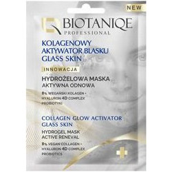 Biotaniqe Professional Collagen Glow Activator Glass Skin Sheet Μάσκα Προσώπου για Ενυδάτωση & Λάμψη με Κολλαγόνο 1τμχ