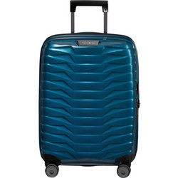 Samsonite Proxis 158191-1686 Βαλίτσα Καμπίνας 55x40x23cm με 4 Ρόδες Πετρόλ