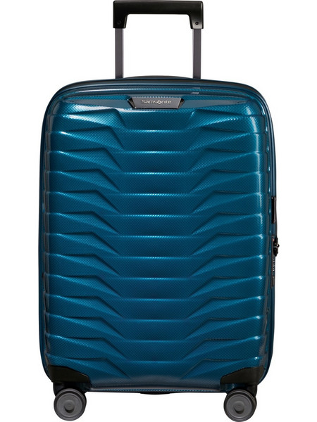Samsonite Proxis 158191-1686 Βαλίτσα Καμπίνας 55x40x23cm με 4 Ρόδες Πετρόλ