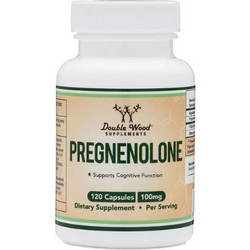 Double Wood Pregnenolone 120 Κάψουλες