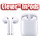 Clever InPods (TM) Ακουστικά Bluetooth In Ear White