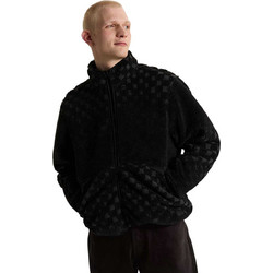 Vans Ανδρική Ζακέτα Fleece με Φερμουάρ Μαύρη VN000ZW8BLK