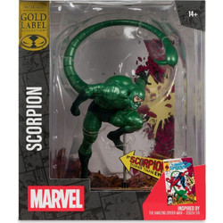 McFarlane Marvel The Amazing Spider-Man 318 Metallic Gold Label Scorpion 18cm