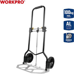 WORKPRO Καρότσι Μεταφοράς Πτυσσόμενο Αλουμινίου