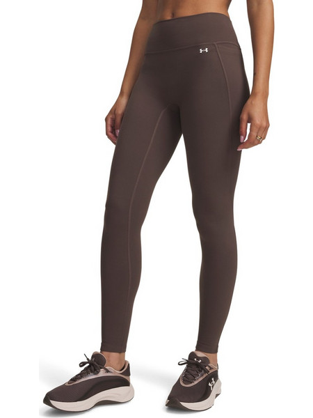 Under Armour Motion Γυναικείο Κολάν Μακρύ Ψηλόμεσο Σοκολατί 6013786-200