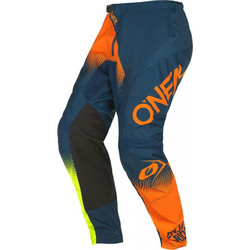 Oneal Element Racewear V.22 Ανδρικό Παντελόνι Μηχανής Καλοκαιρινό Μπλε Πορτοκαλί Κίτρινο