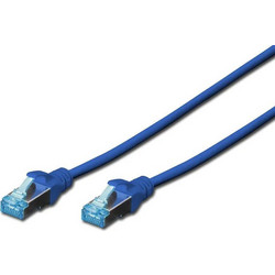 Digitus SF/UTP Cat.5e Καλώδιο Δικτύου Ethernet 3m Blue DK-1531-030/B