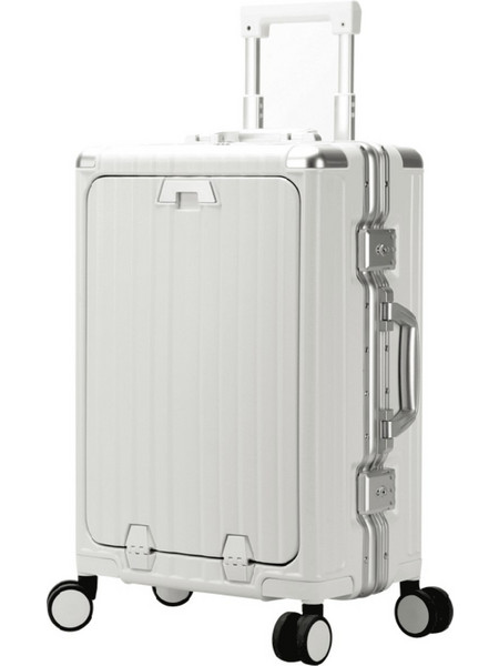 Bopai 33-860206 Βαλίτσα Καμπίνας 56x36x23cm με 4 Ρόδες Λευκή