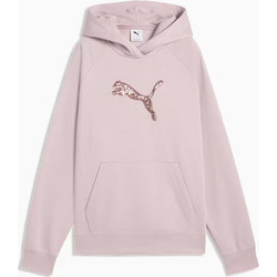 Puma Essentials Sequins Γυναικείο Αθλητικό Φούτερ με Κουκούλα Ροζ 694577-49
