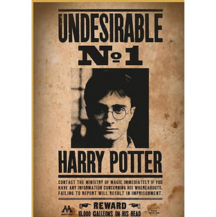 Παιδικό Puzzle Thumbs Up Harry Potter Wanted 50 Κομμάτια