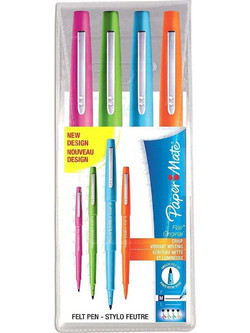 Papermate Σετ Στυλό Διαρκείας 0.7mm Πολύχρωμο 4τμχ 2028646
