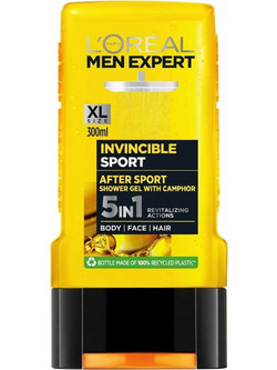 L'Oreal Paris Invisible Hydration Ανδρικό Αφρόλουτρο σε Gel 250ml