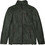 Double Ανδρική Ζακέτα Fleece με Φερμουάρ Χακί MFT-13A