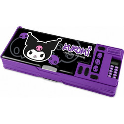 Graffiti Retro Kuromi Jolt Κασετίνα με 2 Θήκες Μωβ 262641