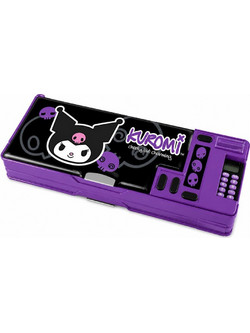 Graffiti Retro Kuromi Jolt Κασετίνα με 2 Θήκες Μωβ 262641