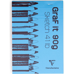 Clairefontaine Graf It Μπλοκ Σχεδίου A7 90gr/m² 80 Φύλλα