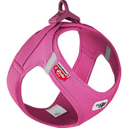 Curli Clasp Air-Mesh Σαμαράκι Σκύλου Γιλέκο Φούξια 3XS