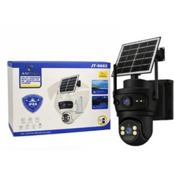 Jortan JT-9682 IP Κάμερα Ασφαλείας SIM 3.6mm Αδιάβροχη Νυκτός Μπαταρίας με Ηλιακό Πάνελ & Αμφίδρομη Επικοινωνία