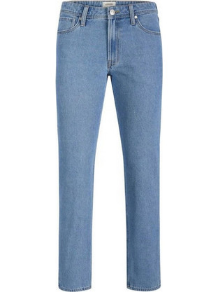 Jack & Jones JJ Rebel Ανδρικό Τζιν Παντελόνι Κανονική Εφαρμογή Γαλάζιο 12298096