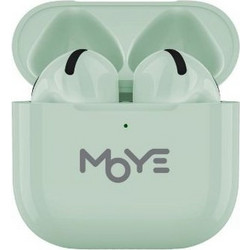 Moye Aurras 3 Lite Ακουστικά Bluetooth In Ear Green