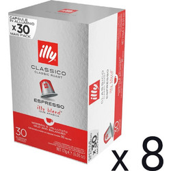 Illy Κάψουλες Espresso Classico Maxi Pack Συμβατές με Μηχανή E.S.E Pod 240τμχ