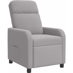 vidaXL Πολυθρόνα Relax Ανακλινόμενη Γκρι 42034933