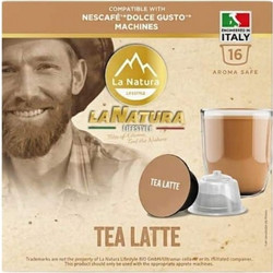 La Natura Lifestyle Κάψουλες Διάφορα Ροφήματα Tea Latte Συμβατές με Μηχανή Dolce Gusto 16τμχ