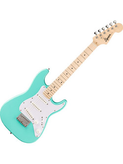 Fender Squier Mini Ηλεκτρική Κιθάρα ST Style με Μαγνήτες SSS & Ταστιέρα Maple Seafoam Green