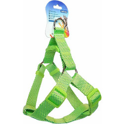 Nobleza Polka Dot Σαμαράκι Σκύλου Ιμάντας Lime Small