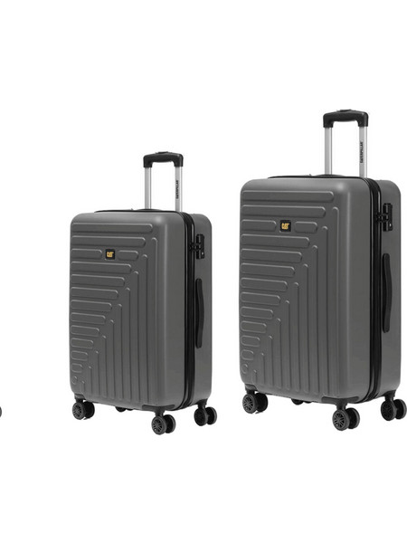 CAT Rockford 84683-671 Σετ Βαλίτσες 2τμχ Μεσαία & Μεγάλη Γκρι
