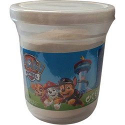 John Paw Patrol Μονό Βαζάκι Πλαστελίνης Λευκό